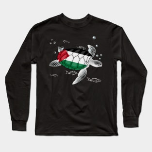 Palestine Turtle Long Sleeve T-Shirt